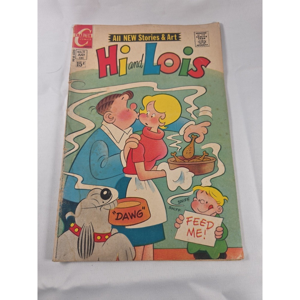 Hi and Lois #11 Charlton Comics July 1970 15¢ Vintage Silver Age Comic